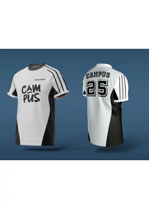 Campus Fesztivál DRK Jersey fekete-fehér  Campus Fesztivál DRK Jersey fekete-fehér