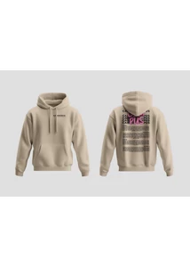 Campus Fesztivál DRK Hoodie offwhite rózsaszín line up  Campus Fesztivál DRK Hoodie offwhite rózsaszín line up