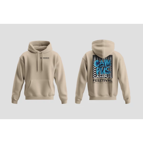 Campus Fesztivál DRK Hoodie offwhite kék lufi  Campus Fesztivál DRK Hoodie offwhite kék lufi