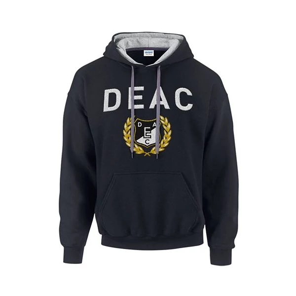 DEAC fekete bebújós pulóver XXL