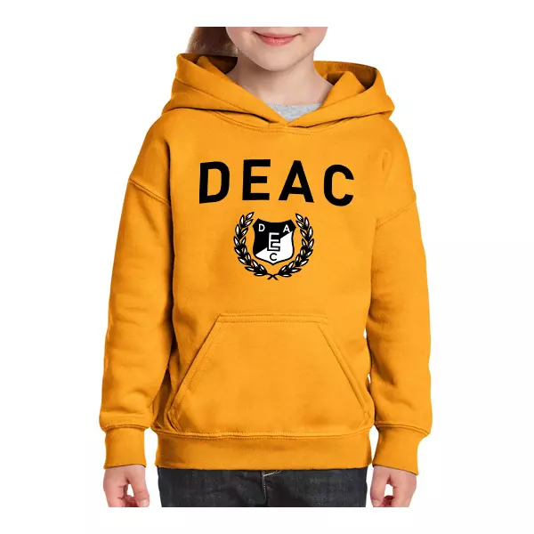 DEAC gyerek aranysárga bebújós pulóver M