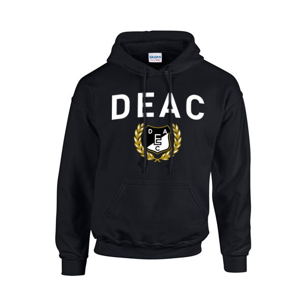 DEAC fekete bebújós pulóver L