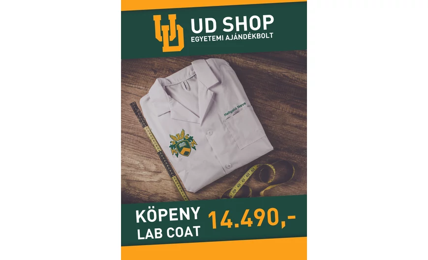 Hímzett egyetemi köpenyek // Natúr köpenyek
